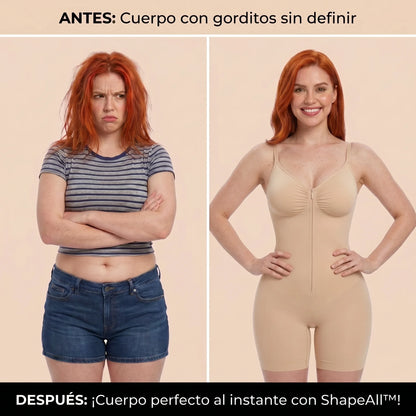 ShapeAll™ — Body Moldeador | Moldea figura completa + realza busto + Regalo incluido! 🎁