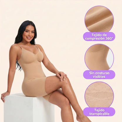 ShapeAll™ — Body Moldeador | Moldea figura completa + realza busto + Regalo incluido! 🎁
